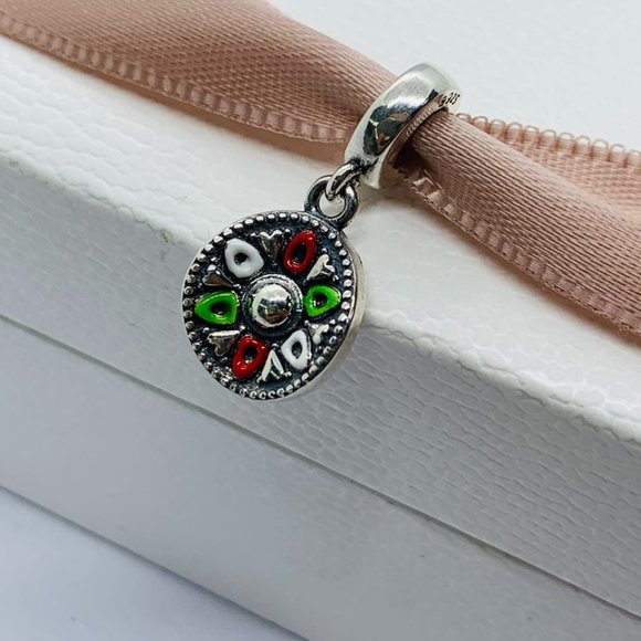 Pandora Sombrero Hat Dangle Charm - Picture 1 of 5